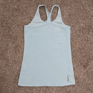 Mint green Reebok sports / athletic tank top